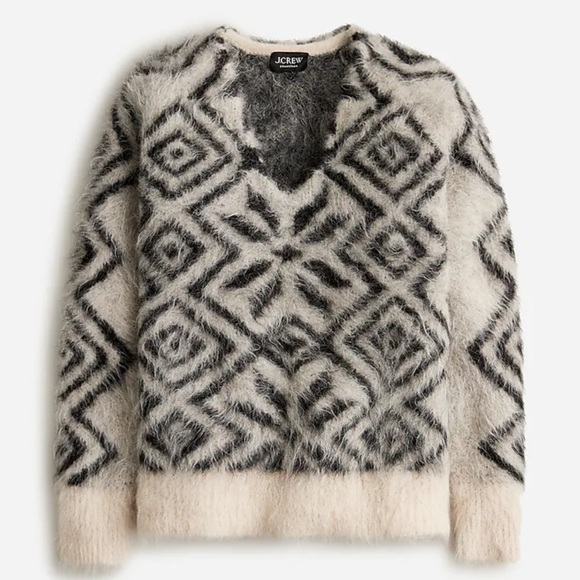 J. Crew Sweaters - New never worn no damage Jcrew snowflake sweater.
